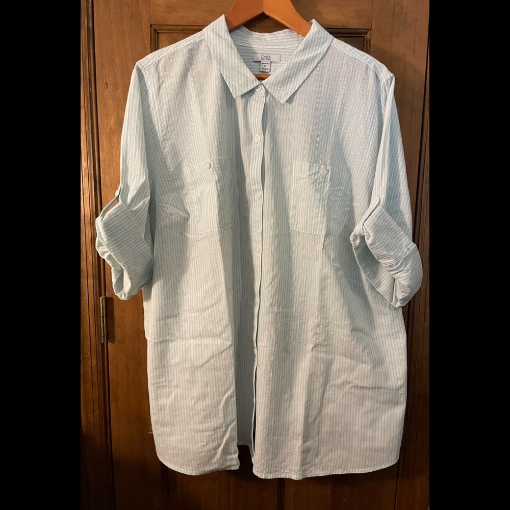 Croft & Barrow.  Women’s button down shirt.